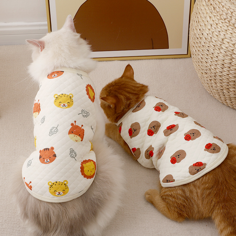 peta金吉拉猫咪衣服秋冬季