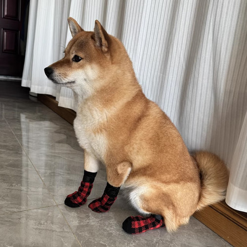 狗狗袜子室内保暖脚套舒适防滑袜