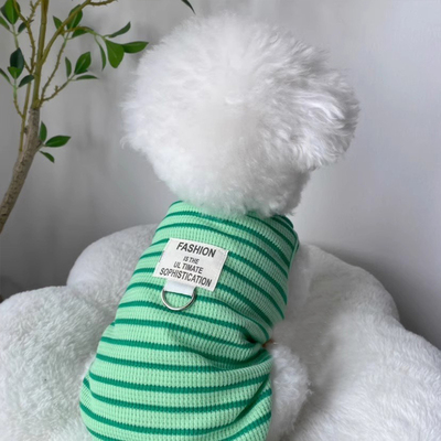 春夏秋小型犬可牵引两脚衣薄透气