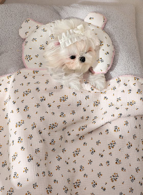 小毯子狗狗博美比熊约克夏毛毯