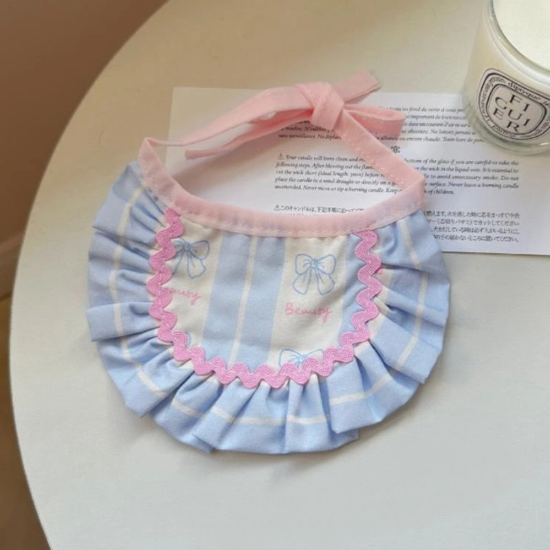 猫咪口水巾宠物布偶少女粉浅蓝色甜美围嘴宠物饰品项圈软萌小围兜,宠物/宠物食品及用品,围巾/口水巾,淘宝优惠券,粉丝福利购,淘宝优惠卷