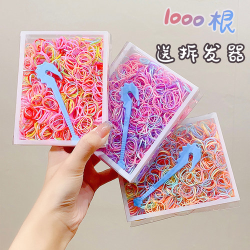 宠物头饰约克夏狗狗专用小皮筋马尔济斯扎头发头绳橡皮筋发圈发饰