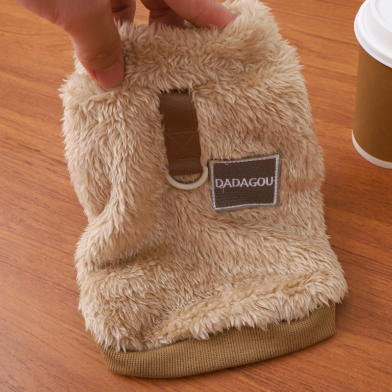 2024秋季狗狗衣服带牵引绳