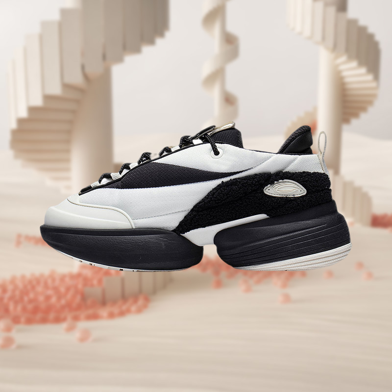 李宁正品新款减震透气时尚轻便休闲女子运动鞋AGLS241