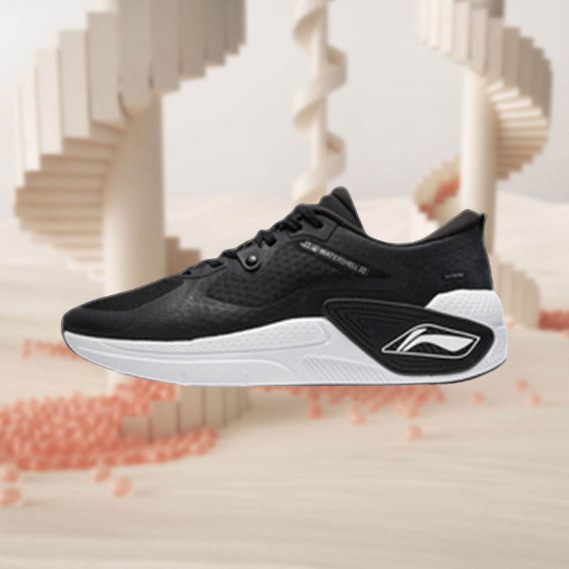 Lining/李宁正品男子越影Element减震软弹运动跑步鞋 AGLR331