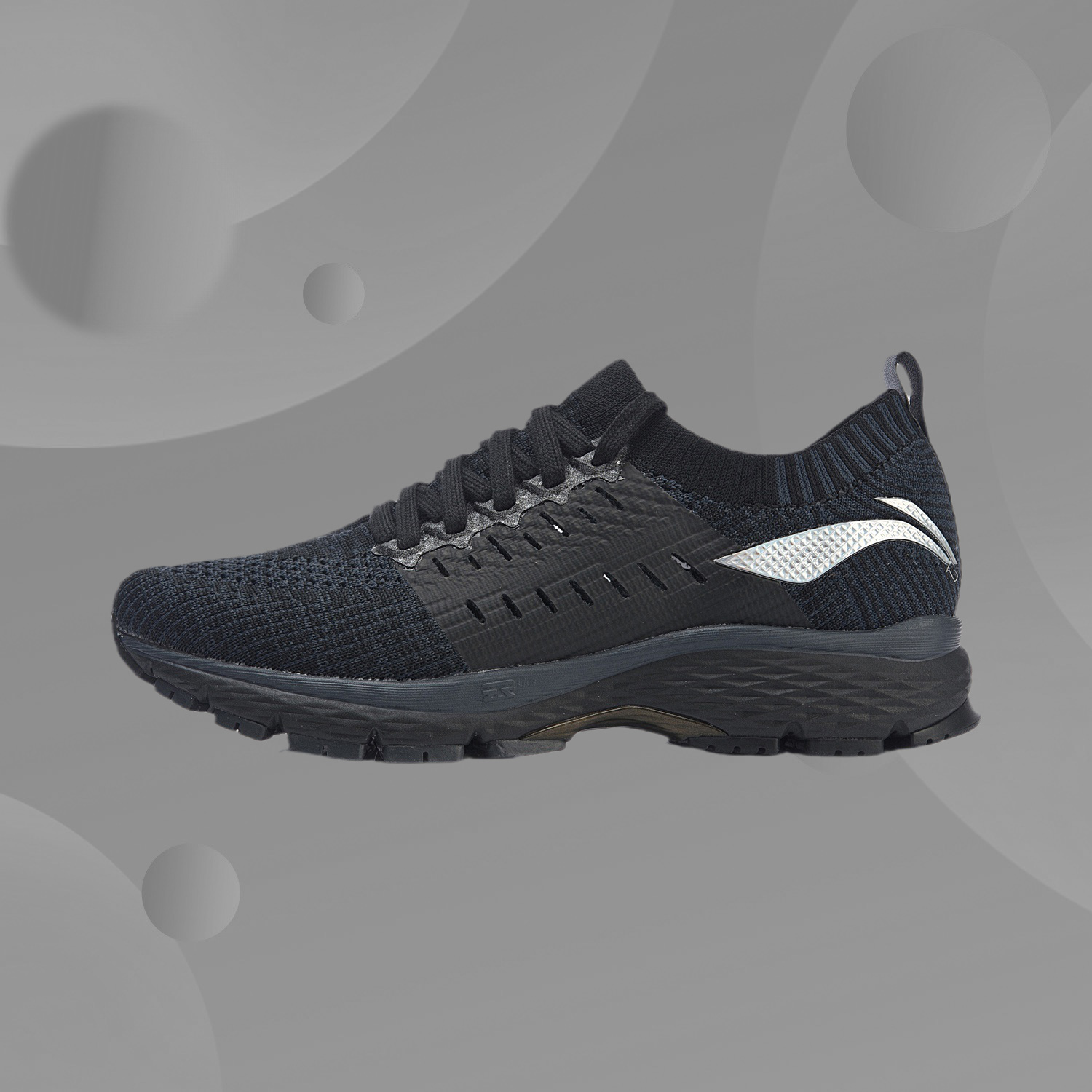 李宁正品运动舒适轻便透气低帮潮女子专业稳定跑鞋·战斧ARZP004