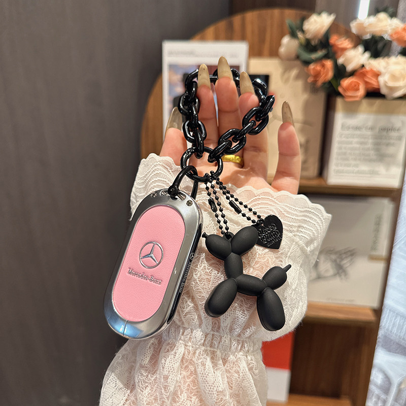 适用26款奔驰glc300l钥匙套新c260l女c200l壳扣s450包E300L车eqe,汽车用品/电子/清洗/改装,车用钥匙包,淘宝优惠券,粉丝福利购,淘宝优惠卷