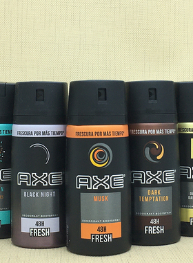 AXE艾科喷雾香体止汗除体味异味LYNX凌仕香氛deodorant bodyspray