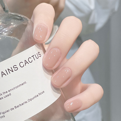 热卖显白奶茶裸色指甲油！！