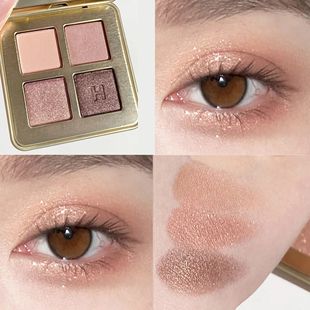 Hourglass新品! 四色眼影盘哑光缎光细闪荒漠盘/燕麦盘/玫瑰盘