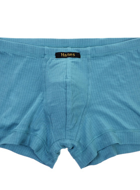 hanes恒适 内衣莫代尔平角内裤男青年中腰四角裤头裤衩BUM605正品