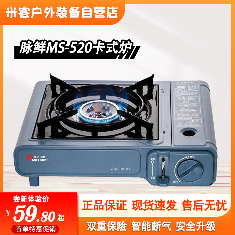 脉鲜便携式烧烤卡磁炉户外家用