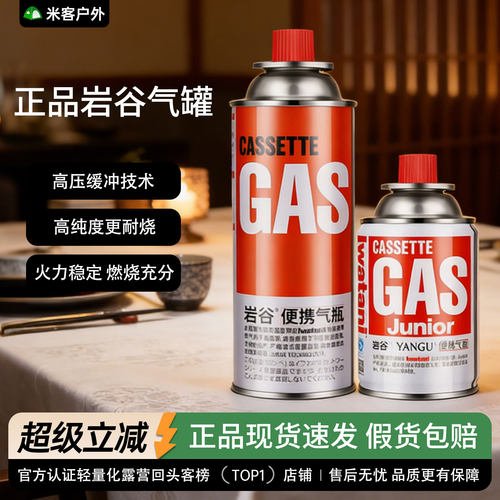 岩谷卡式炉气罐gas户外野营丁烷