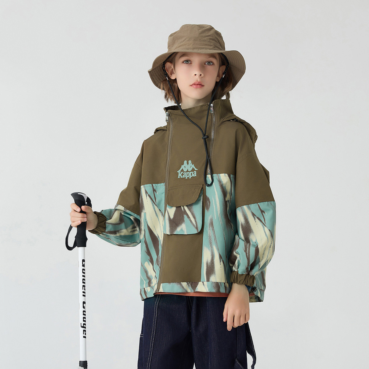 kappa男童外套儿童运动上衣