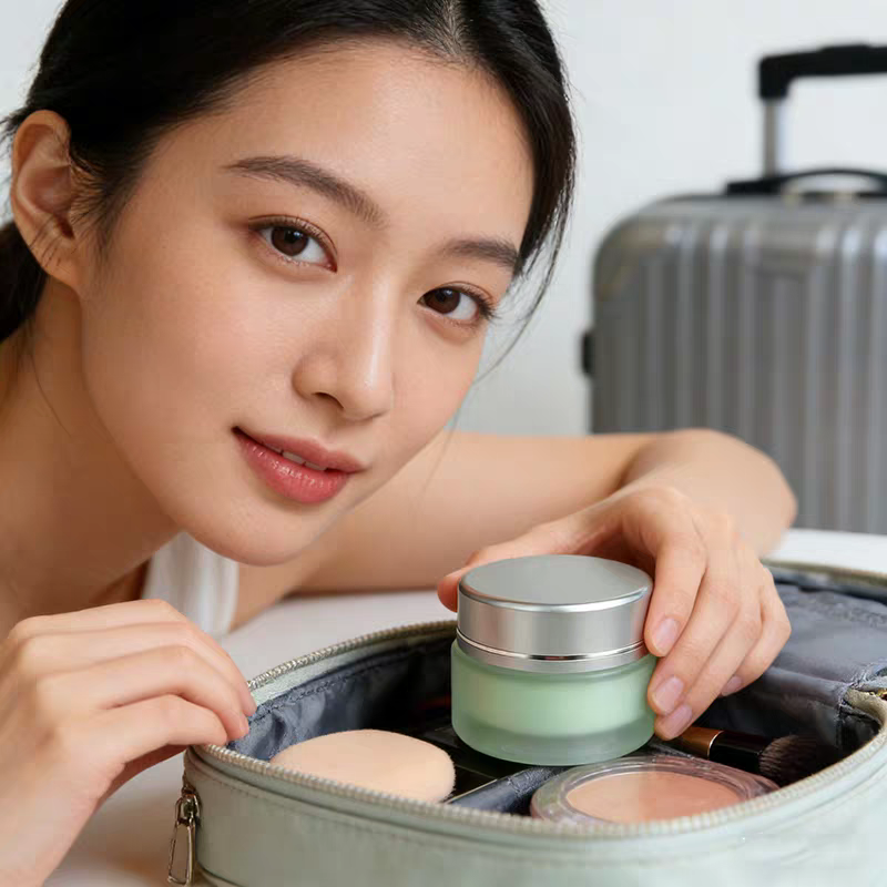 去痘霜净颜霜清爽淡印护痕美容院控油小绿膏清凉青春痘闭口20克