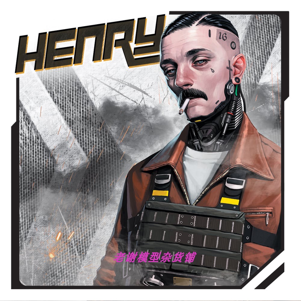 Neko Galaxy Miniatures Henry- bust version