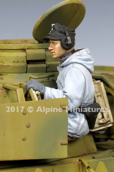 现货 Alpine Miniatures 35239 Panzer Gunner Winter 1/35