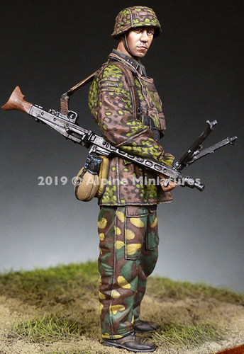 现货 Alpine Miniatures 35266 MG Gunner 12 SS 