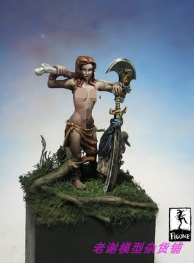 现货 Figone Figure Kaanyl-Tyr, Queen of barbarity 35mm