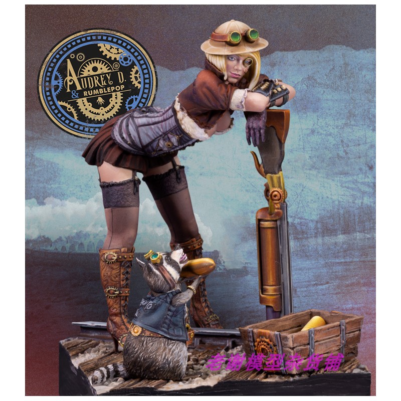 Scale75 Miniatures AUDREY D. & RUMBLEPOP  75mm