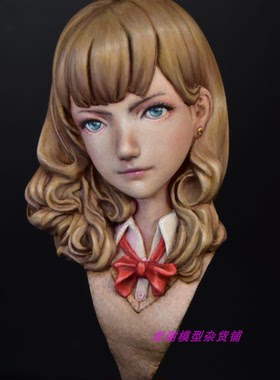 现货 LH Craft Gyaru ko Bust  左手工房 微缩模型 人像 白模