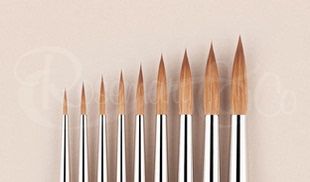 Pure Sable 柯林斯基 现货 画笔 441 貂毛 笔锋同温莎7 Rosemary