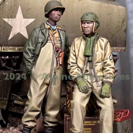 现货 Alpine 35320 US 761st Tank Battalion Set Set (2 figures