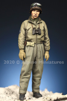 现货 alpine 35284 ww2 us tank commander #1 1/35