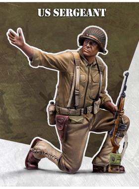 现货 Scale 75 US SERGEANT 1/35