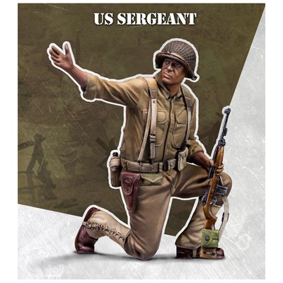 现货 Scale 75 US SERGEANT 1/35