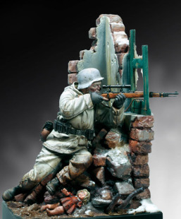 Miniatures 现货 90mm Andrea Sniper 1944 German