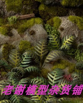 现货 Gamers Grass Bracken 成品 草簇 植株 微缩 模型