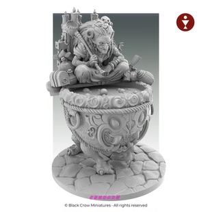 现货 Black Crow Miniatures THE HAG 75mm（总高110mm）