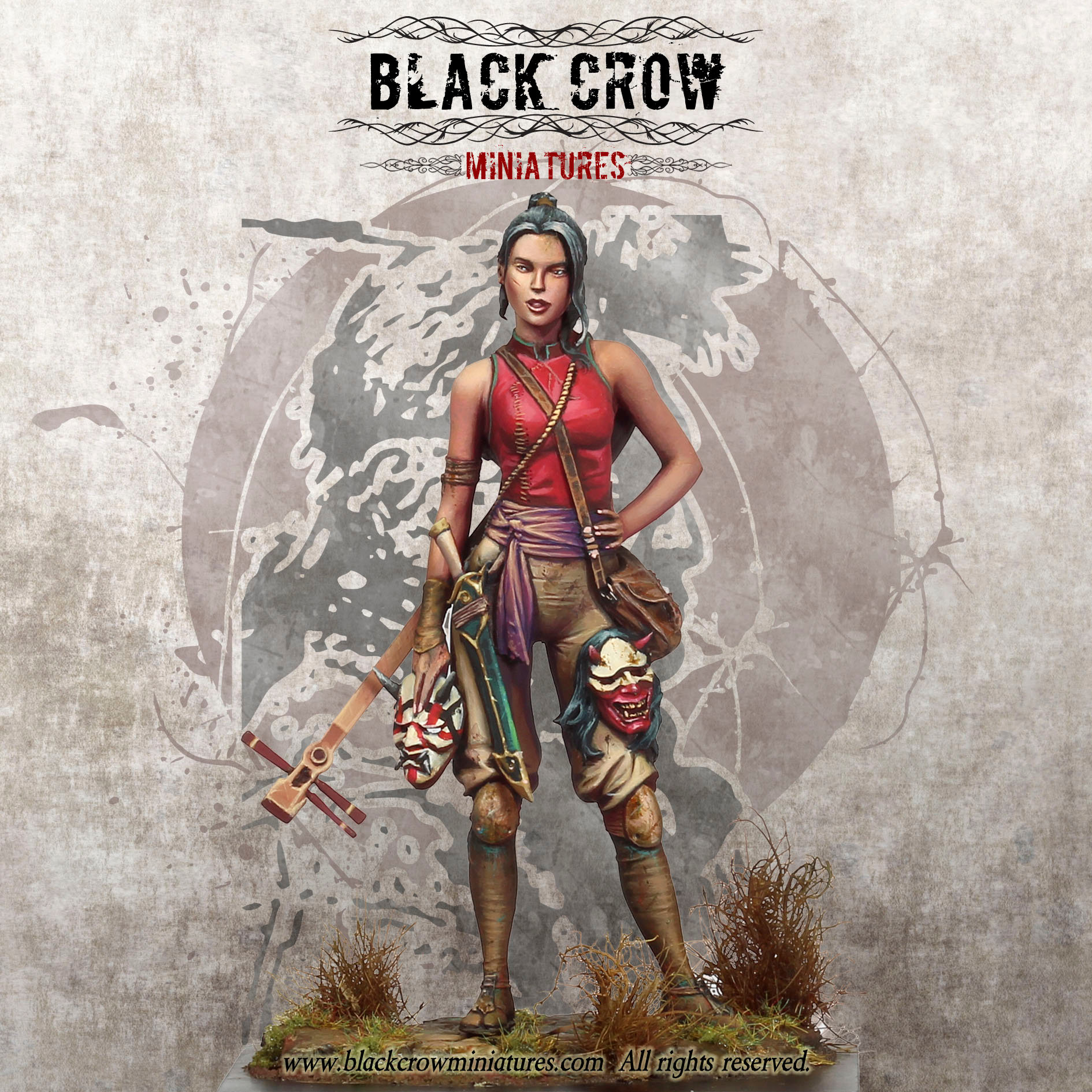 现货黑乌鸦微缩模型