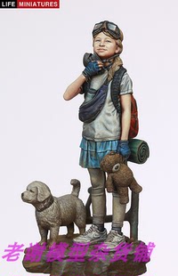 现货 Life Miniatures BREATH - Post Pandemic Kid (90mm scale)