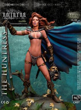 现货 Nocturna models THE HUNTRESS 54mm