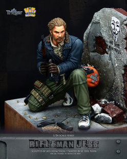 Nutsplanet Rifleman Jess 1/35 1/24 75mm