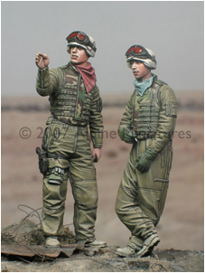 现货 Alpine 35025 OIF US Tank Crew Set 1/35