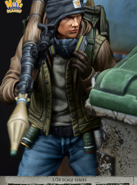 现货 Nutsplanet Rocket Launcher Gunner 1/35 1/24 75mm