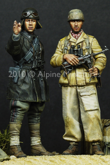 现货 Alpine 35104 A Conversation in the Desert 1/35