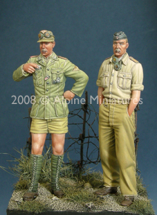 现货 Alpine 35074 German DAK Panzer Crew Set 1/35