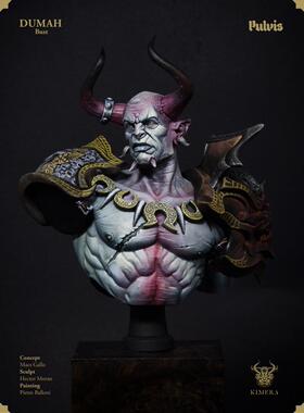 现货 Kimera Models Dumah ,Lord Of Bones Bust