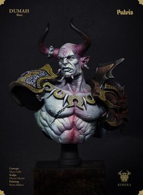 现货 Kimera Models Dumah ,Lord Of Bones Bust