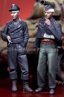 现货 Alpine 35183 German Panzer Crew Set 1/35
