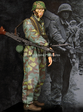 Alpine 16033 MG Gunner 12 SS Panzer Division 
