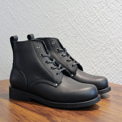 头层牛皮高帮马丁靴真皮户外休闲