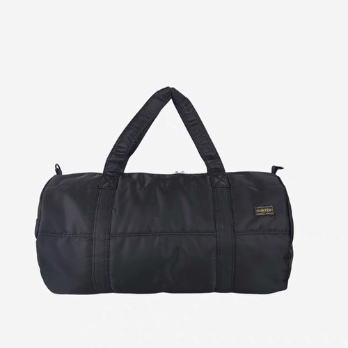 日系吉田时尚健身运动包旅行包手提包斜挎包大容量圆