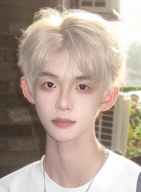 假发男生短发帅气少年微分碎盖