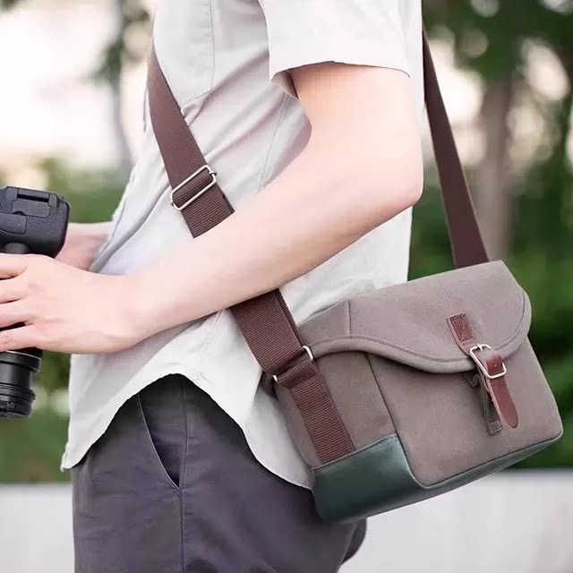 日本制 中川政七商店 BAGWORKS CAMERAMAN帆布防水相机包户外摄影