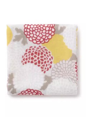 「京都和风」日本制 中川政七商店 纯棉 千代布 手帕 【百夜草】